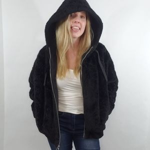 Athleta Faux Fur Coat